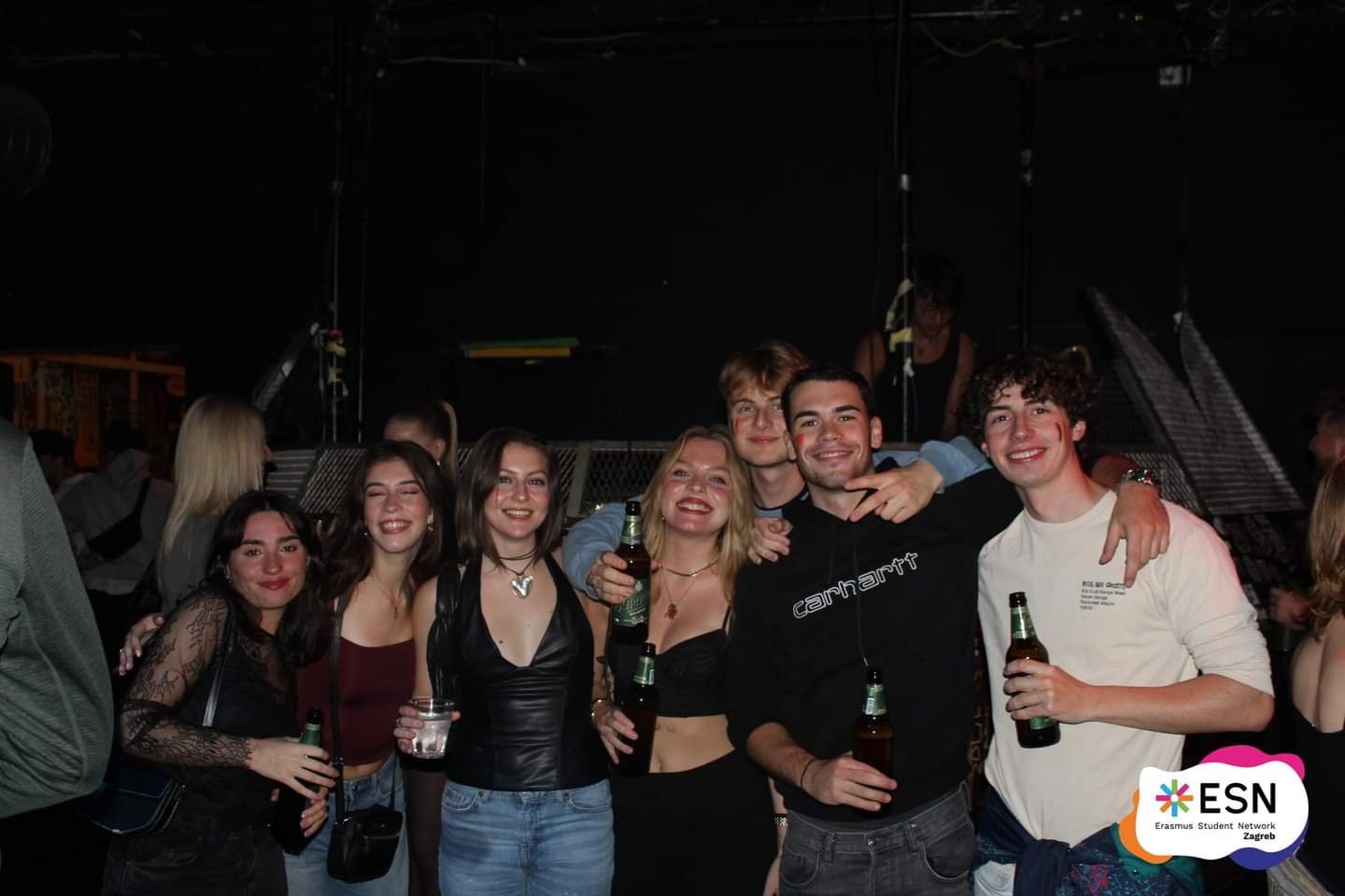 Samen met andere Erasmus studenten